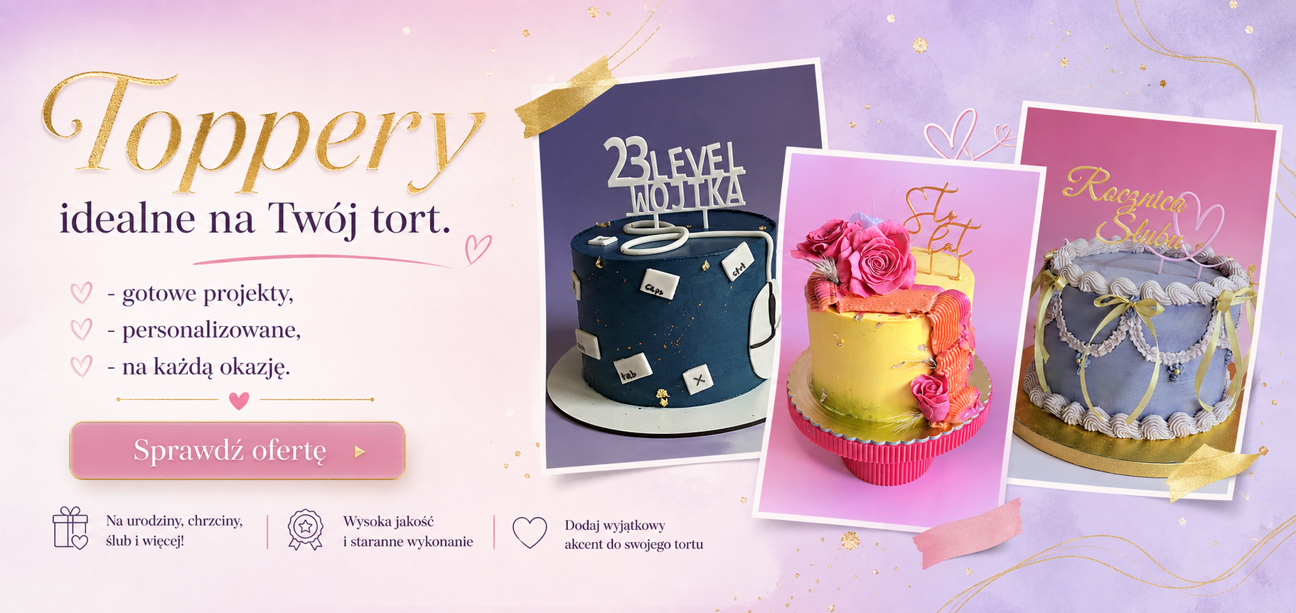 Toppery — zamów w 3 krokach, wysyłka w 24 h